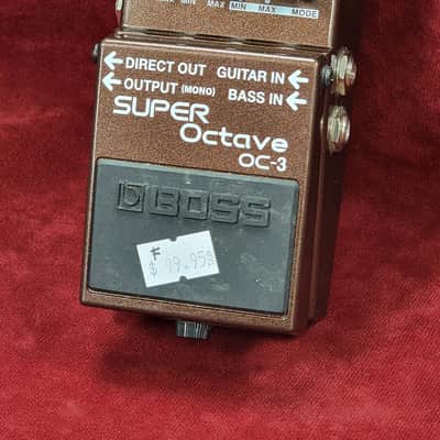 Boss OC-3 Super Octave Pedal image 1