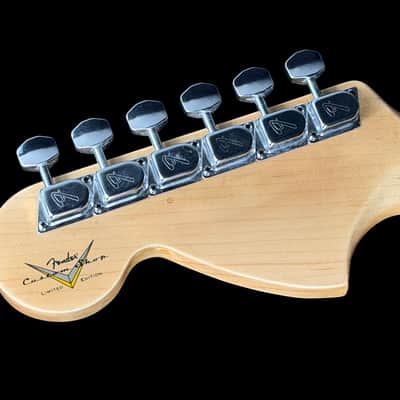 2024 Fender Stratocaster 1969 Custom Shop '69 Reissue Strat Journeyman Relic ~ Aged Fire Mist Silver image 9