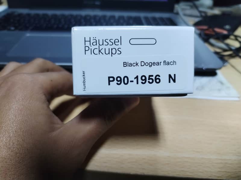 Haussel Pickups 1956 P90 neck 2025 - Black image 1