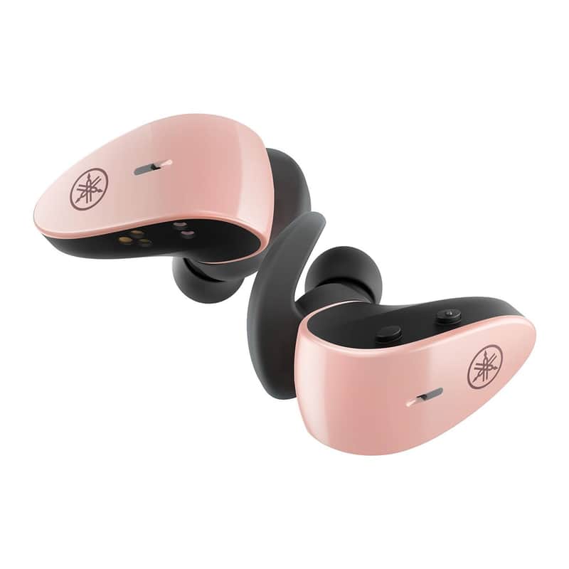 Yamaha TW-ES5A True Wireless Sports Earbuds, Pink image 1