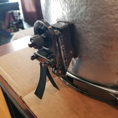 Oriollo Phantom Seamless Hammered Aluminum Snare Drum - 13x9 image 9