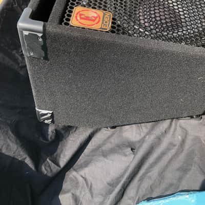 all original Eden D210MBX Bass Speaker Cabinet/ Wedge Monitor  with Casters image 5