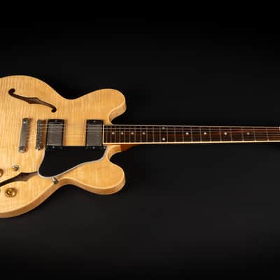 2006 Gibson Memphis Custom ES-335 Dot Figured - Antique Natural | USA Semi-Hollow Flame Maple Classic ’57 Humbucker 3.54kg | OHSC image 3