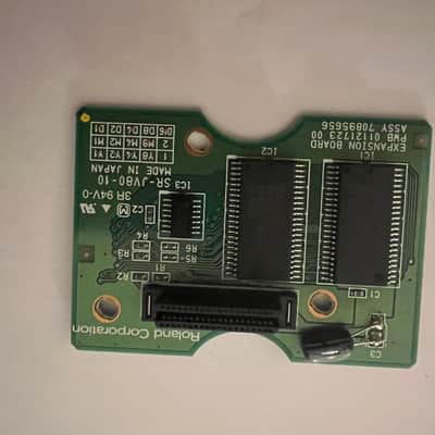 Roland SR-JV80-10 Bass and Drums Expansion Board 1990s - Green image 2