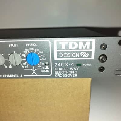 TDM 24CX-4 4-Channel 2-Way Crossover 1997 image 3