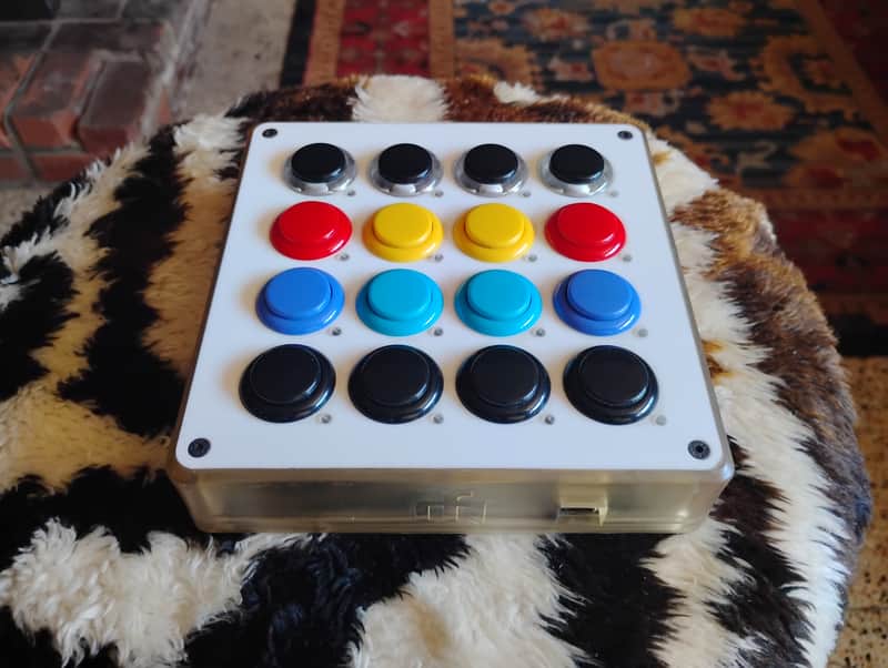 DJ Tech Tools Midi Fighter 3D 2010s - White image 1