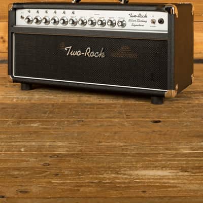 Two-Rock Silver Sterling Signature 100/50 Watt Head - Black image 1