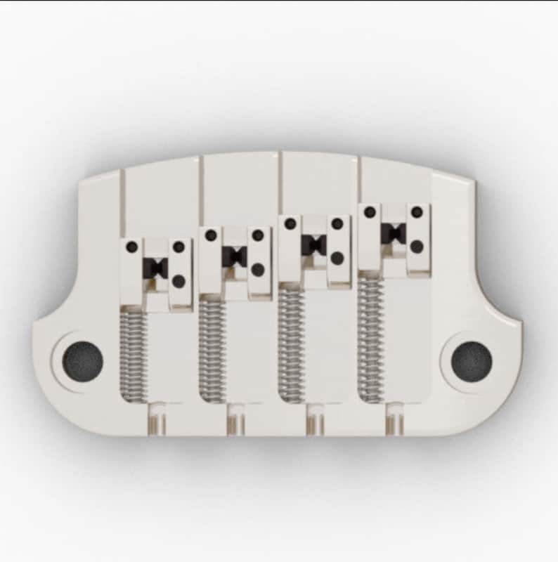 Brand new hipshot supertone 3 point nickel bass bridge ebass gibson epiphone image 1