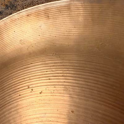 Vintage Zildjian Pang China 20” EXOTIC COMPLEX Tone 2072 g Mellow w UNIQUE Steep Profile image 3