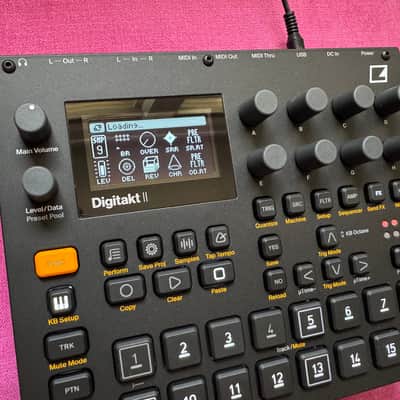 Elektron Digitakt II + Decksaver - Sampler and Sequencer image 4