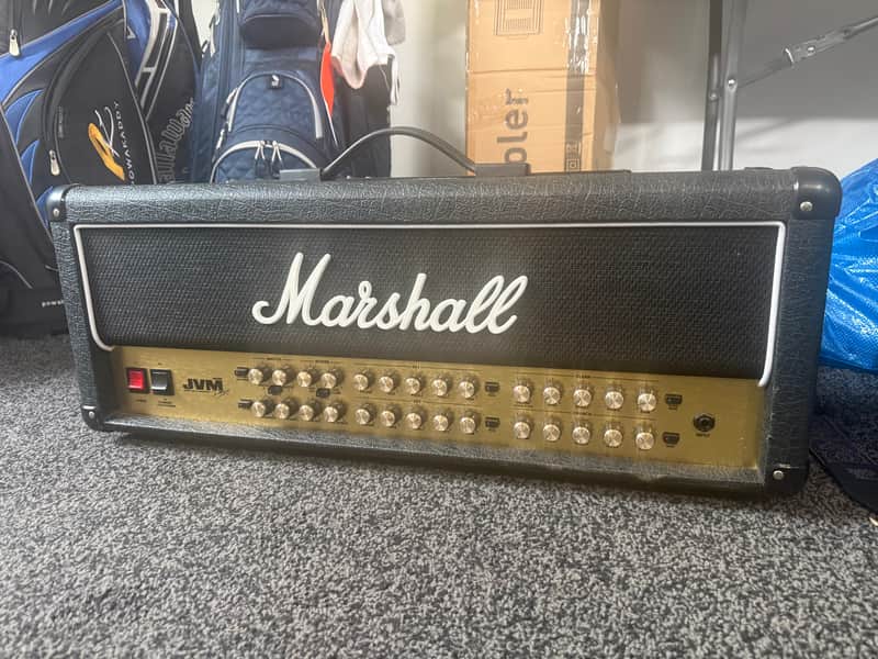 Marshall JVM410H 4-Channel 100-Watt Guitar Amp Head 2007 - Present - Black image 1