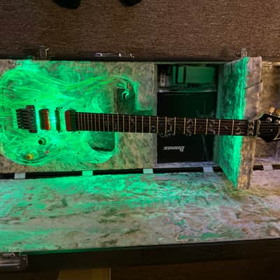 Ibanez JEM20th Steve Vai Signature 20th Anniversary 2007 - Clear Splatter image 2