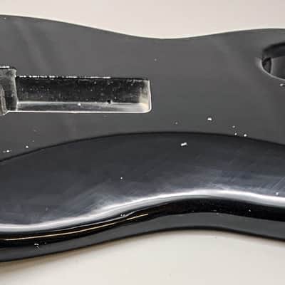 3lbs 15oz BloomDoom Nitro Lacquer Aged Relic Black S-Style Vintage Custom Guitar Body image 10