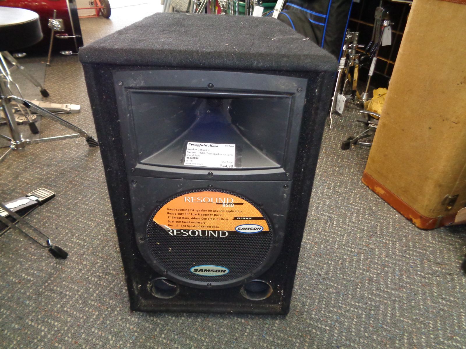 Samson RS10 HD Resound Series 2-Way 150w Passive 10