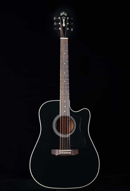 Guild Westerly Collection D-140CE - Black image 1