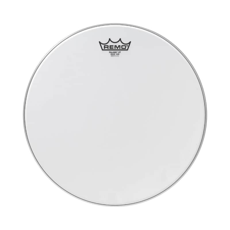 Remo Falams XT Smooth White Snare Side Drumhead – 14 inch image 1