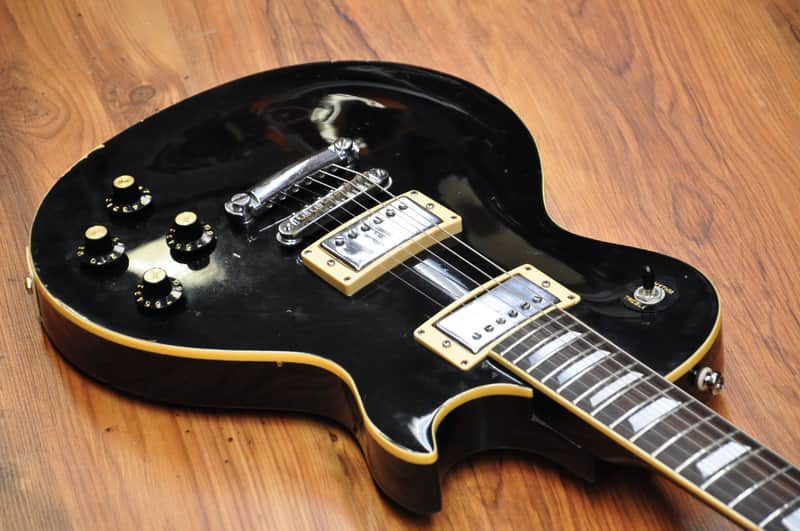 Shiro Les Paul - Black (Japan) | Reverb