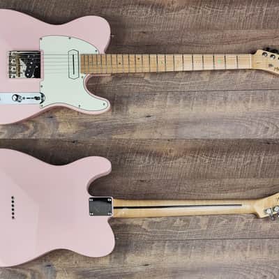 MyDream Partcaster Custom Built - Pink/Ivory Charlie Christian image 1