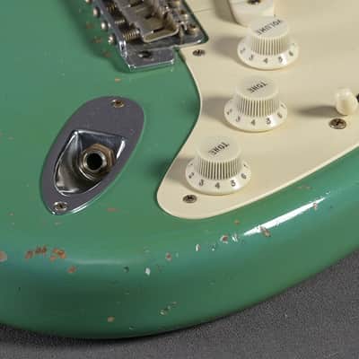 Fender Custom Shop Stratocaster 1955 Relic Foam Green Masterbuilt John Cruz 2016 image 7