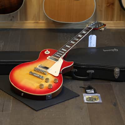 1981 Gibson Les Paul Deluxe Electric Guitar Cherry Sunburst + OHSC image 1