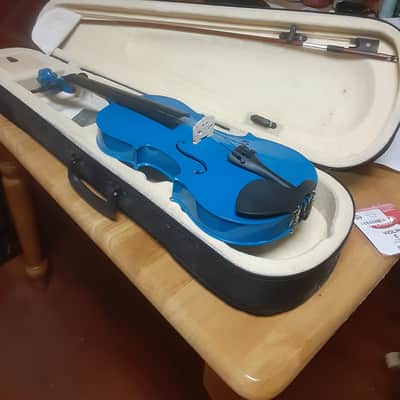 Mendini by Cecilio Blue Violin 2010's image 2