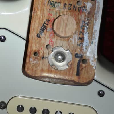 Fender Hardtail Hard Tail Stratocaster Strat White USA American image 10