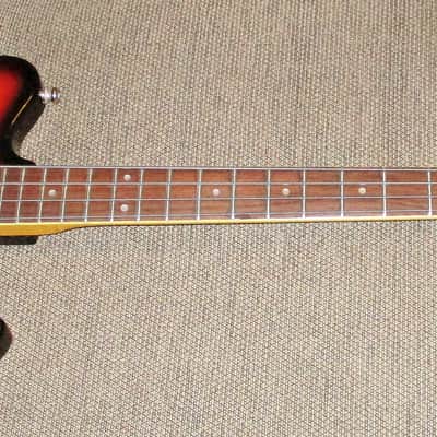 Vintage Nashville branded Hohner bass 1970s  with Tele GUITAR shaped body image 3