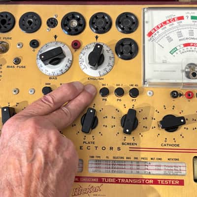 GE 12AX7WA Vacuum Tube Circa-1960s-1970s-Glass image 2