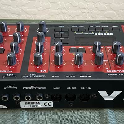 Access Virus B Desktop Digital Synthesizer early 2000 - Black image 5