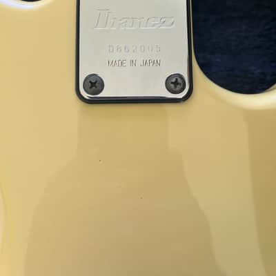 Left Handed Ibanez Roadstar II RG440L Vintage 1986 Pearl MIJ Electric Guitar w/ Case image 9