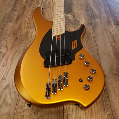 Dingwall Dingwall NG2 Adam "Nolly" Getgood Signature 4-String 2021 - Matte Gold Metallic 2021 Matte image 3