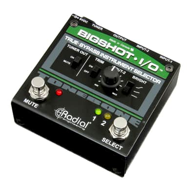Radial BigShot I/O Instrument Selector, True Bypass Selector Switch image 2