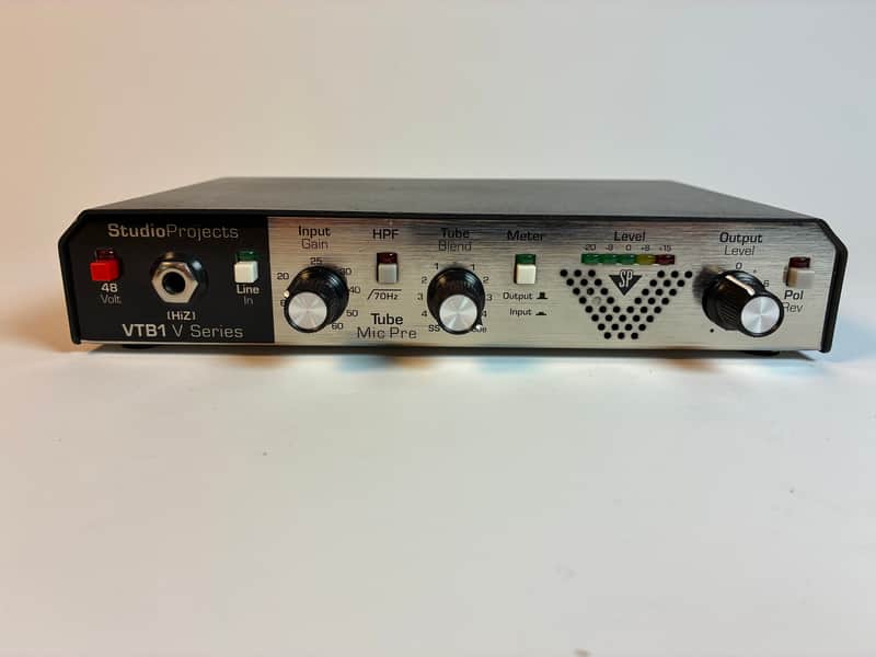 Studio Projects VTB1 Tube Microphone Preamp - With Box and Power Supply image 1
