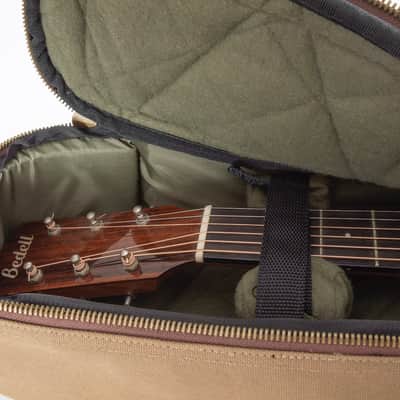 Guitar Satchel Khaki Dreadnought acoustic guitar case - New image 3