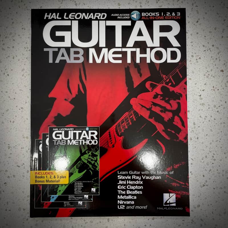 Hal Leonard Guitar Tab Method Book 1,2,3 Edition image 1