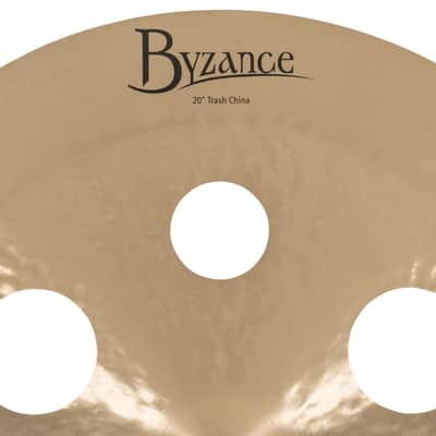 Meinl Cymbals Byzance Traditional 20" Trash China — Made in Turkey — Hand Hammered B20 Bronze image 4