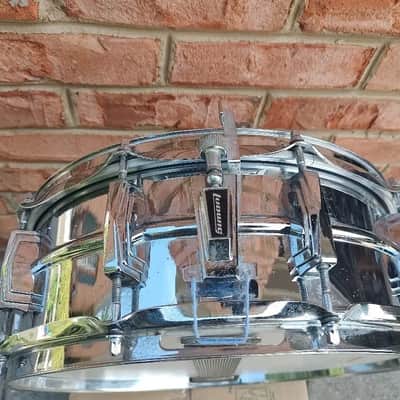 Ludwig Vintage Supraphonic Snare Drum. 1976 5x14 - Very Nice! FREE Snare Stand image 6