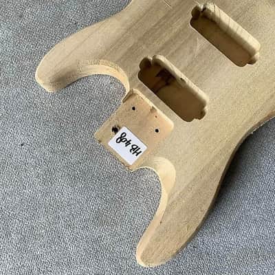 Unfinished 7 String Guitar Basswood Body DIY Project image 2
