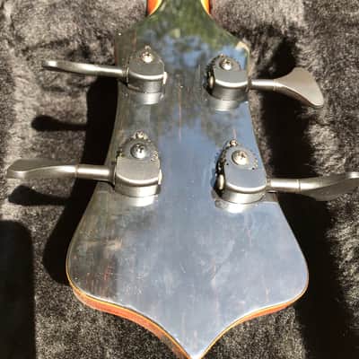 Alembic Custom Archive "Monty" Circa 2012 Natural Ebony/Mahogony image 6