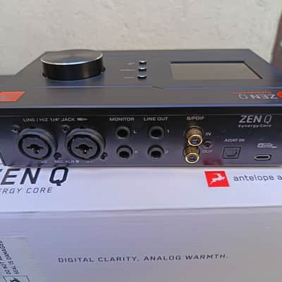 Antelope Audio Zen Q Synergy Core USB-C Audio Interface 2021 - Present - Black image 2