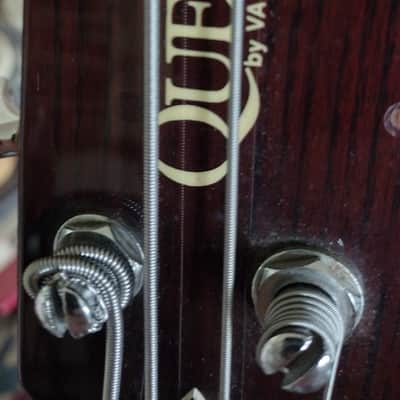Vantage Quest Short Scale Bass 1980s - Natural Dark Stain image 15