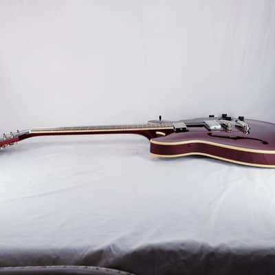 Guild Starfire 12-String Semi-Hollow Electric Guitar Cherry Red w/Case image 9