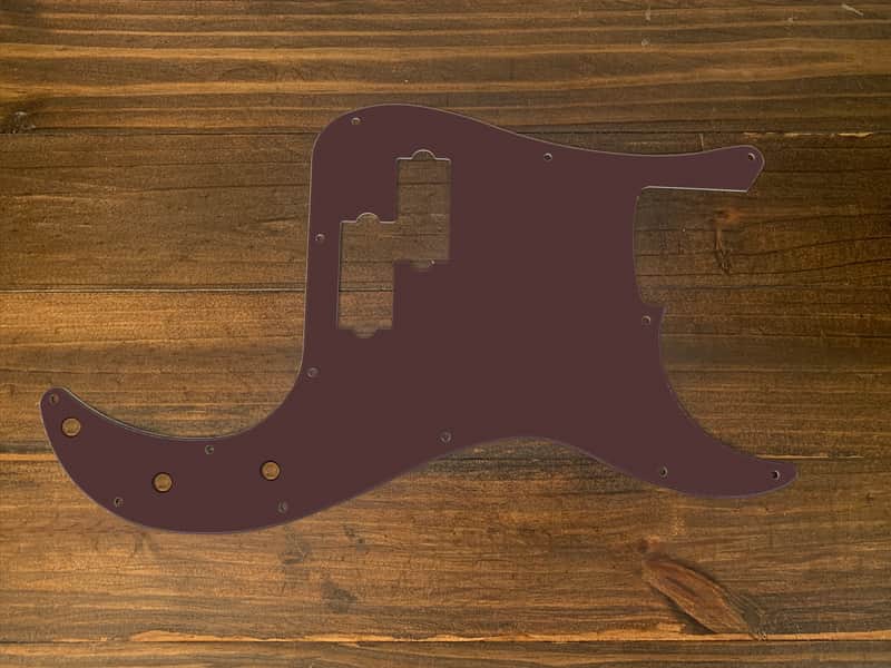 P Bass style Pickguard 2021 by Carmedon Brown(matte) image 1