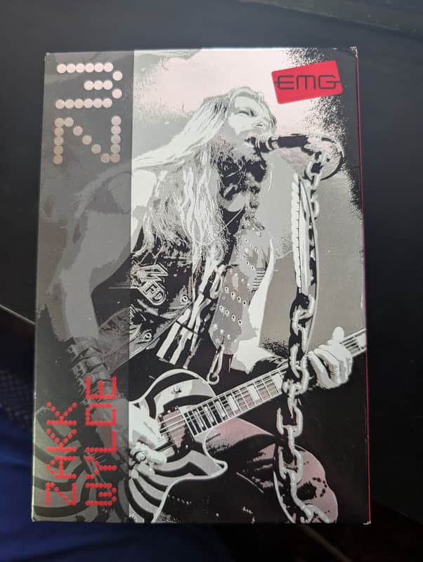 EMG EMG ZW Zakk Wylde 81/85 Active Humbucker Set  Black