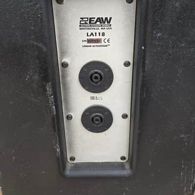EAW LA118 18" Subwoofers – PAIR - with Eminence KILOMAX PRO 18A Woofers w/Dolly image 6