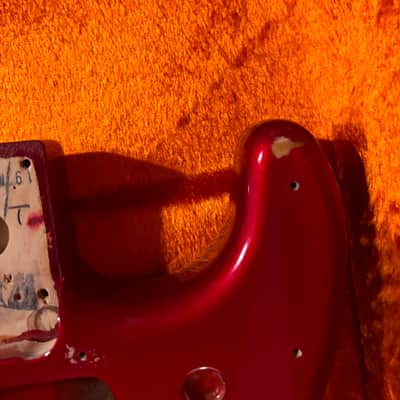 Fender Standard Stratocaster Body 2009 - 2017 - Candy Apple Red image 7