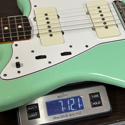 Used 2016 Fender Classic 60s Jazzmaster Lacquer Surf Green w/case TSU25375 image 17