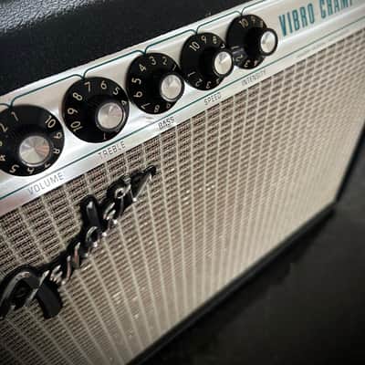 1975 Fender Vibro Champ - ‘75 Silverface image 4