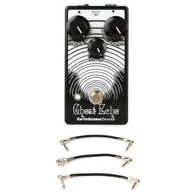 EarthQuaker Devices Ghost Echo V3 Reverb Pedal with 3 Patch Cables image 1