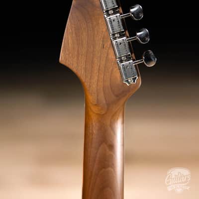 Paoletti Alfa Loft P-90/SS Maple Neck “Stratospheric” S-Style – Gold-Black image 6